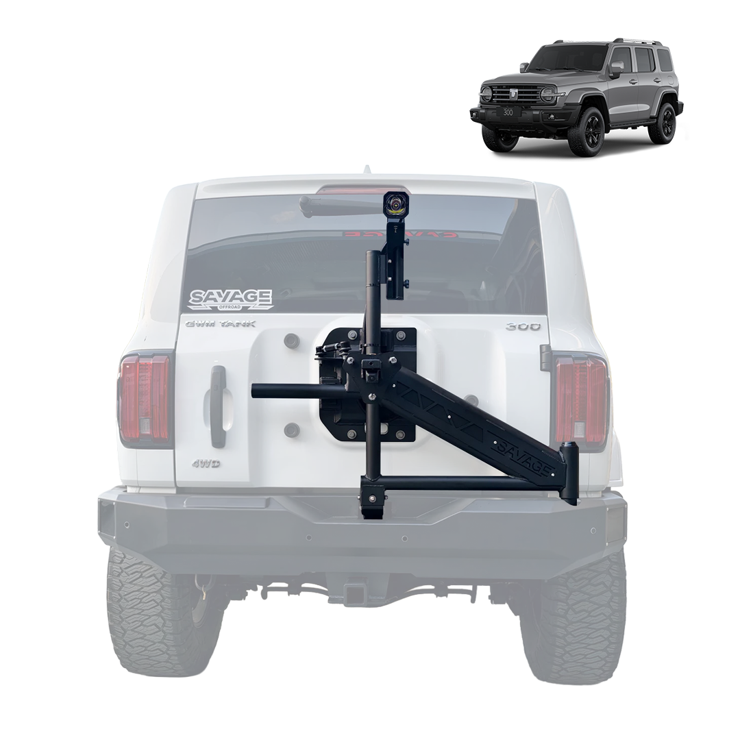 TANK 300 ARMOUR REAR BAR WITH TYRE CARRIER