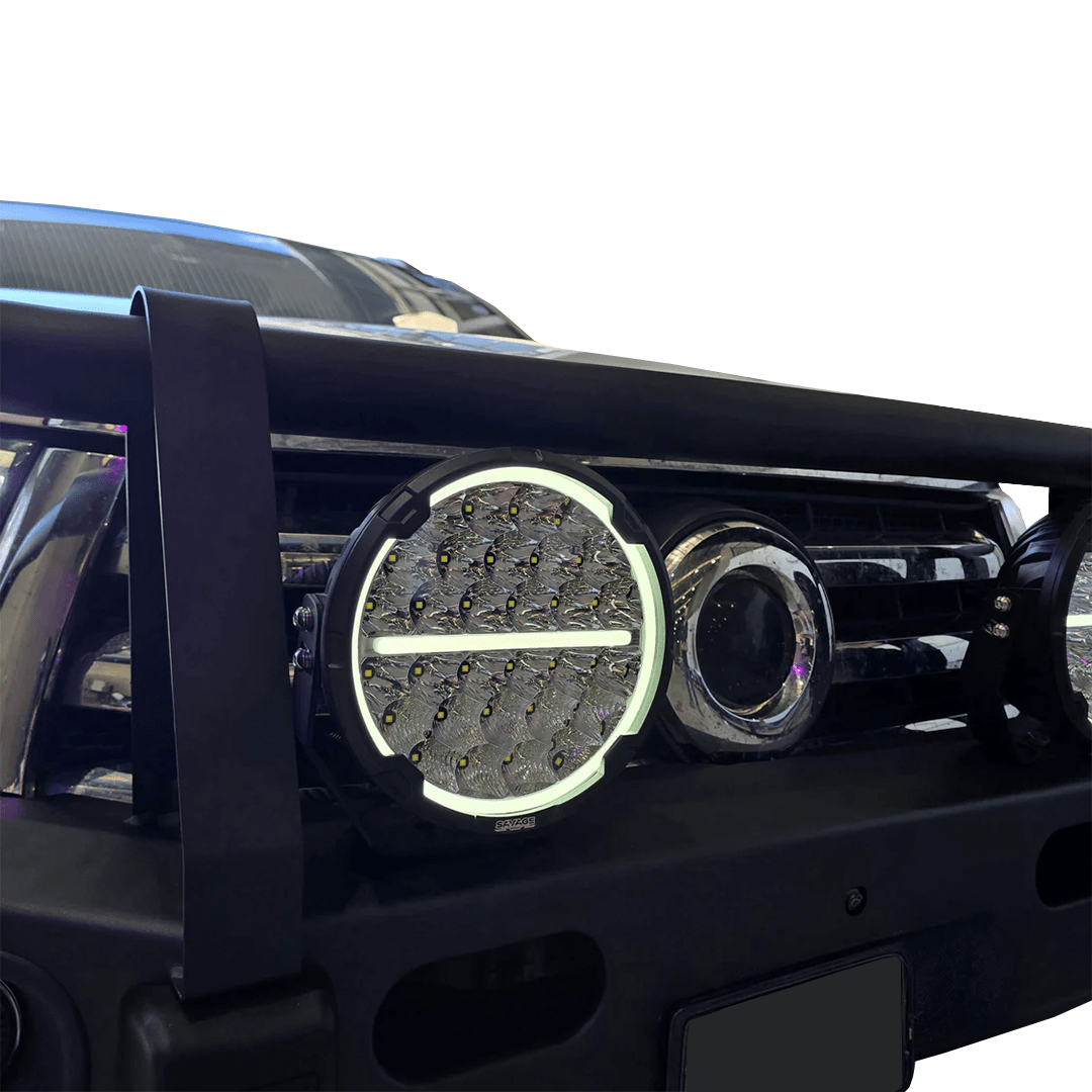 9" LED SAVAGE BLAZE SPOT LIGHT DRIVING LIGHTS (PAIR) - Savage Tech Australia