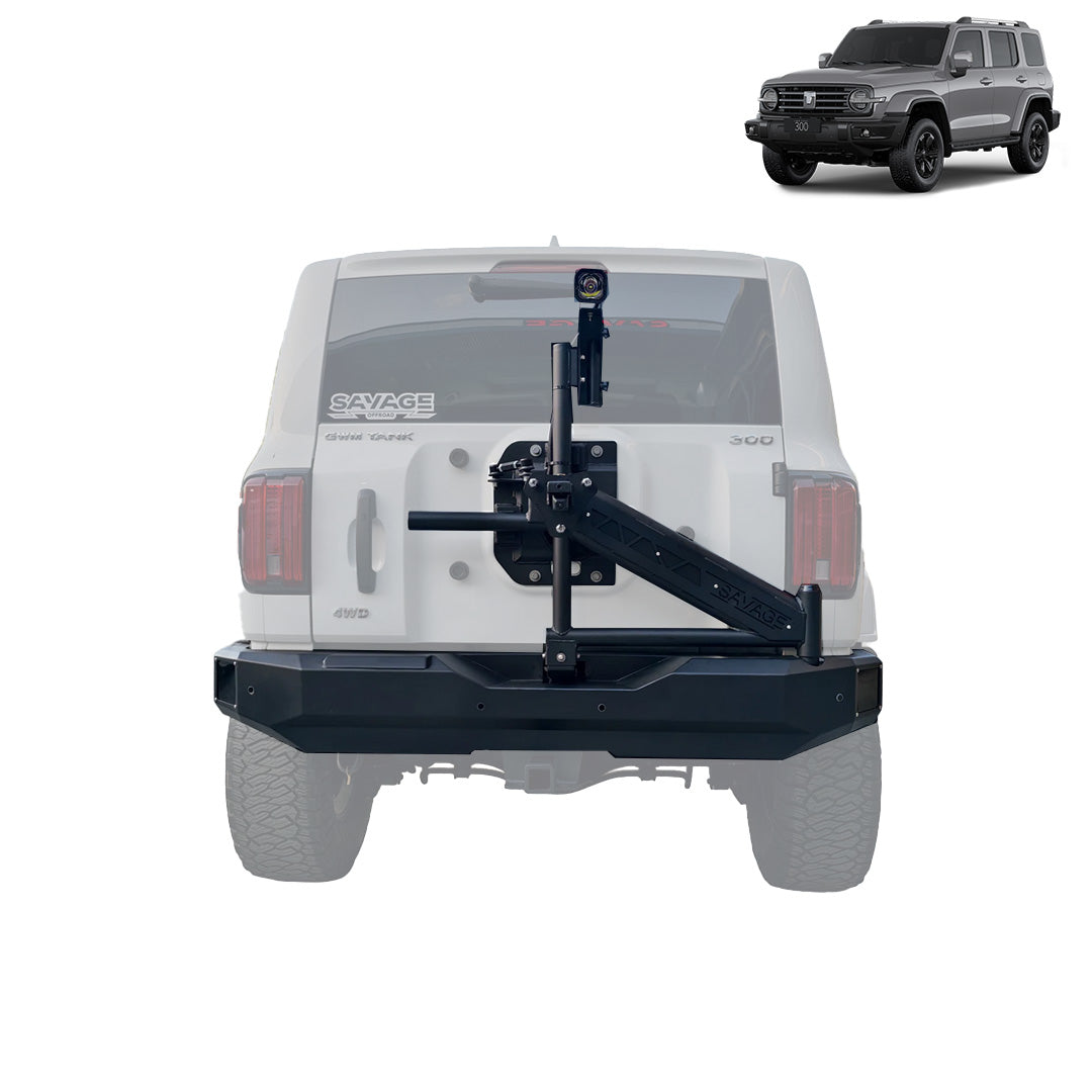 TANK 300 ARMOUR REAR BAR WITH TYRE CARRIER