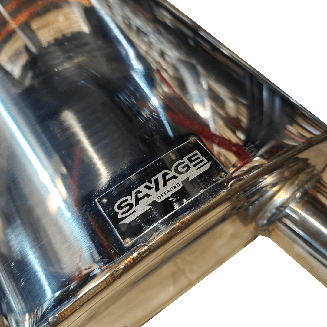 GWM TANK 300 STAINLESS STEEL 3" VALVED CAT BACK EXHAUST - Savage Tech Australia