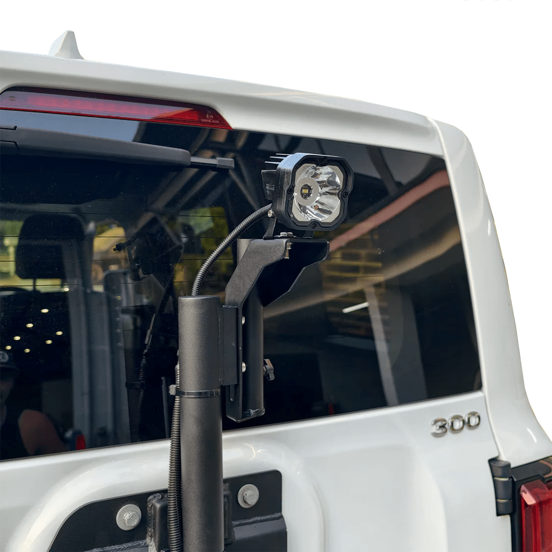 TANK 300 ARMOUR REAR BAR WITH TYRE CARRIER - Savage Tech Australia