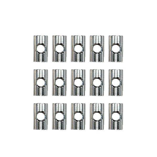 PHANTOM SERIES PLATFORM SLIDE NUTS M6 (RECTANGLE) 15PCE - Savage Tech Australia