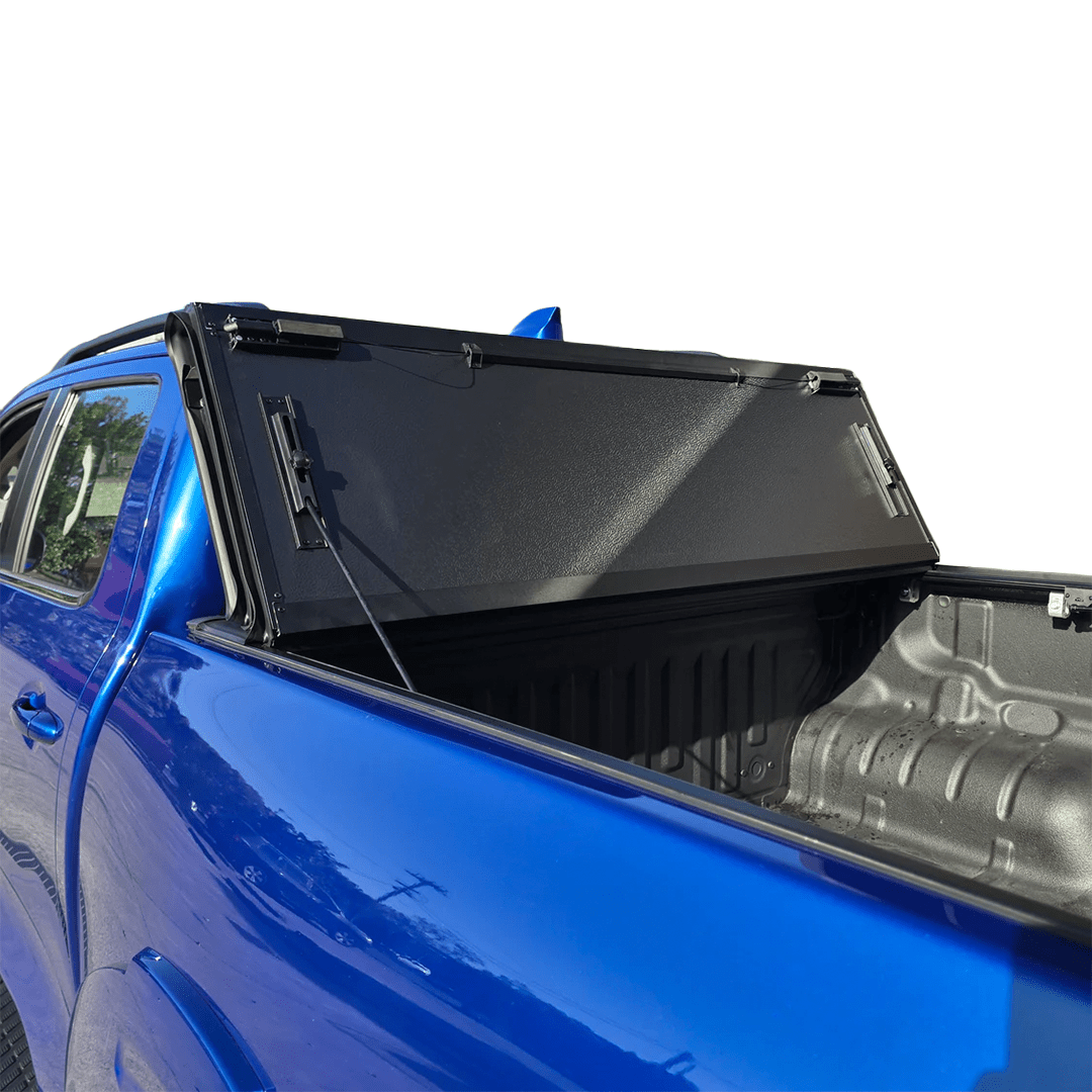 SAVAGE TRIFOLD STEALTH HARD LID COVER – GWM CANNON 2020+ TONNEAU - Savage Tech Australia