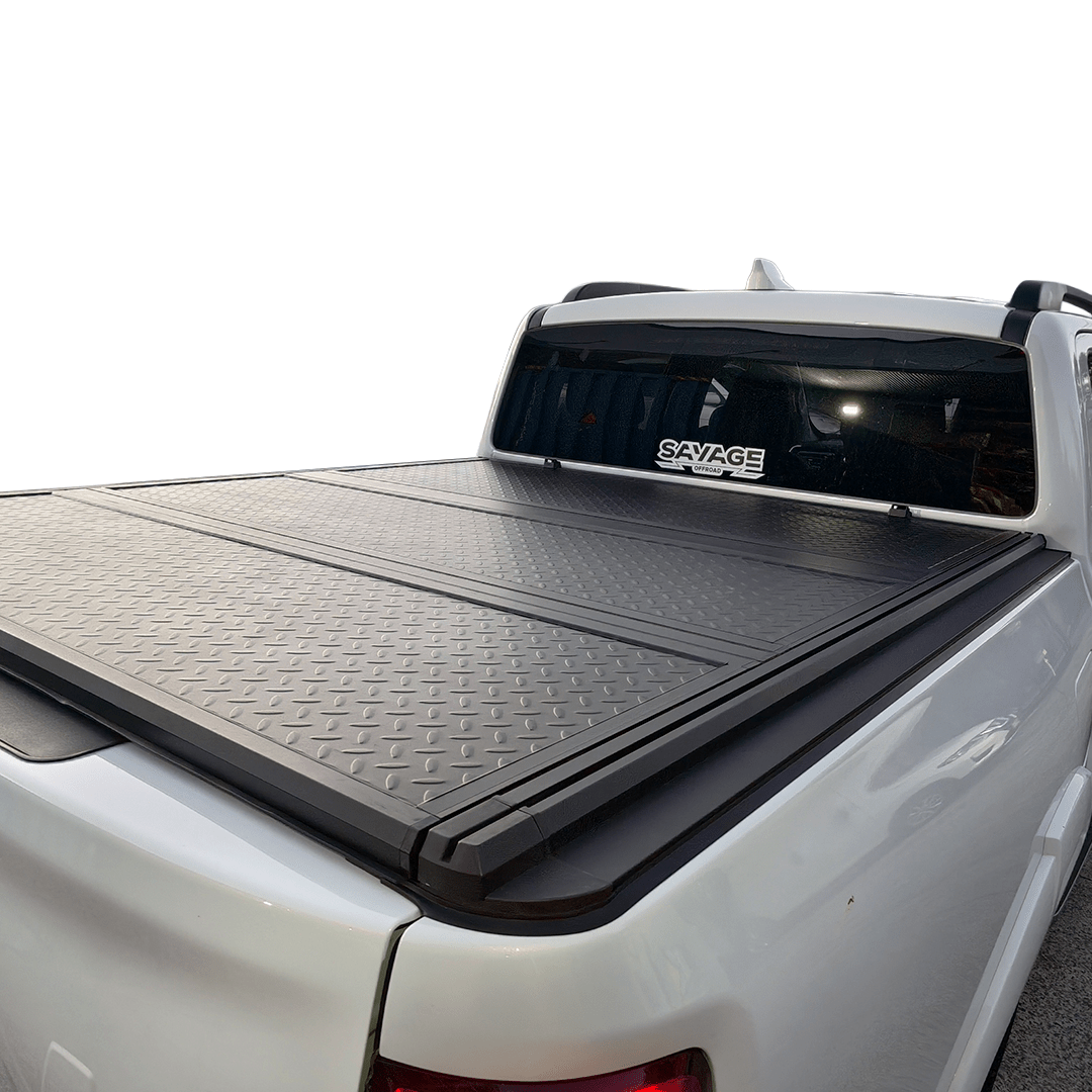 SAVAGE GLIDELOCK TRIFOLD HARD LID COVER – GWM CANNON 2020+ TONNEAU - Savage Tech Australia