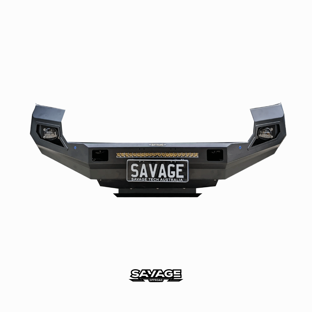 GWM CANNON "THE BEAST" HOOPLESS BULL BAR 2020-2024 V2 - Savage Tech Australia
