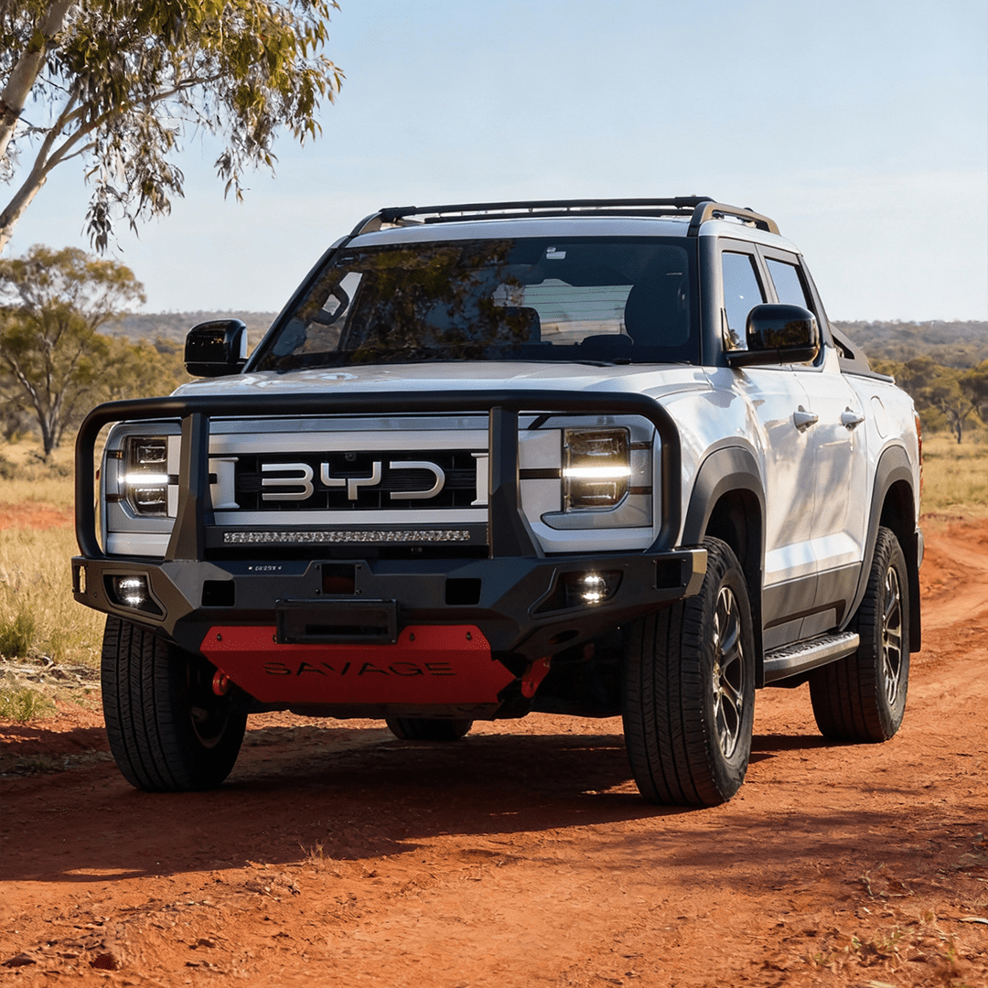 BYD SHARK 6 SAVAGE ATTACK HOOPED BULL BAR - Savage Tech Australia