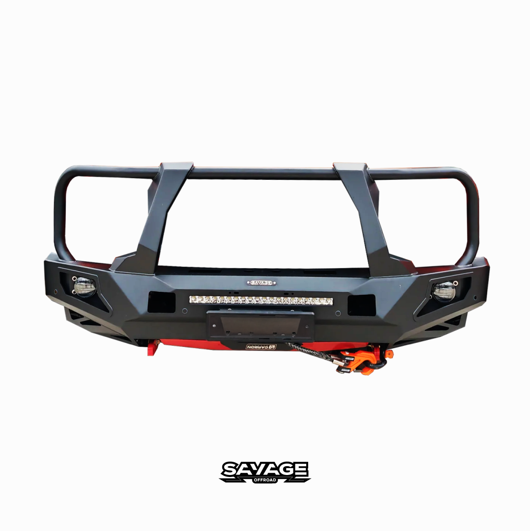 TANK 300 ARMOUR (HOOPED) BULLBAR FOR PETROL & DIESEL