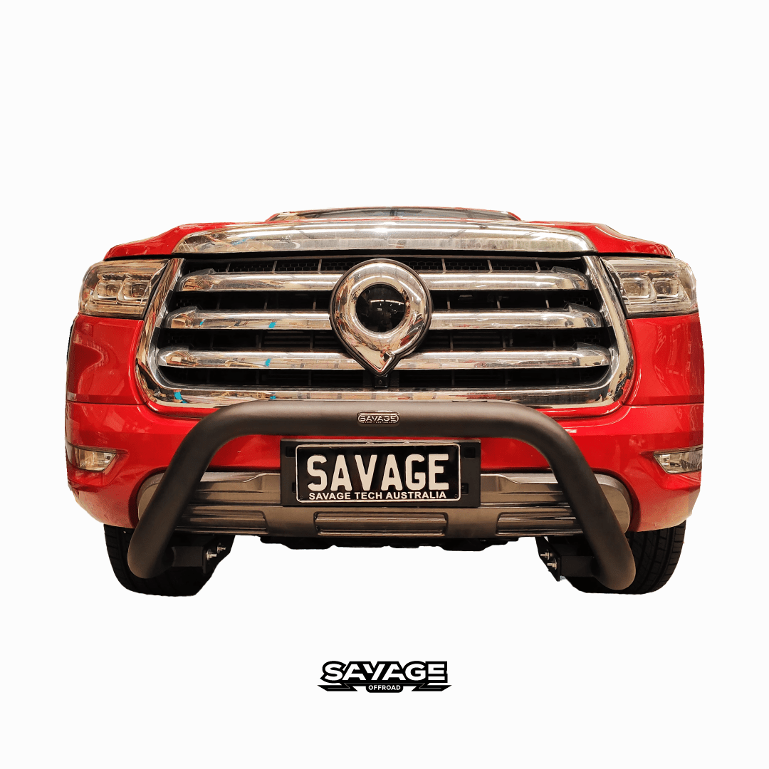 GWM CANNON IMPACT ALLOY NUDGE BAR (RECOVERY POINT COMPATIBLE) - Savage Tech Australia