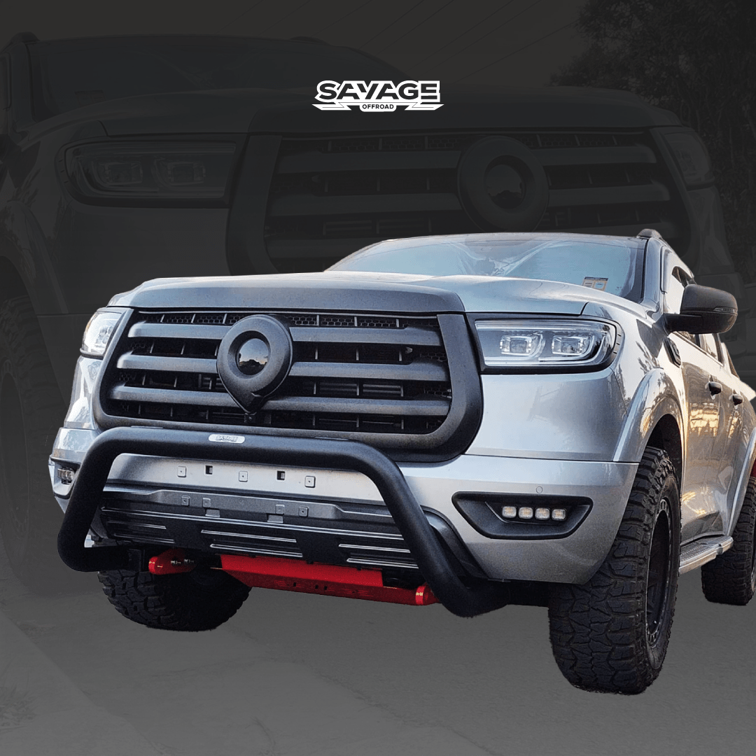 GWM CANNON IMPACT ALLOY NUDGE BAR (RECOVERY POINT COMPATIBLE) - Savage Tech Australia