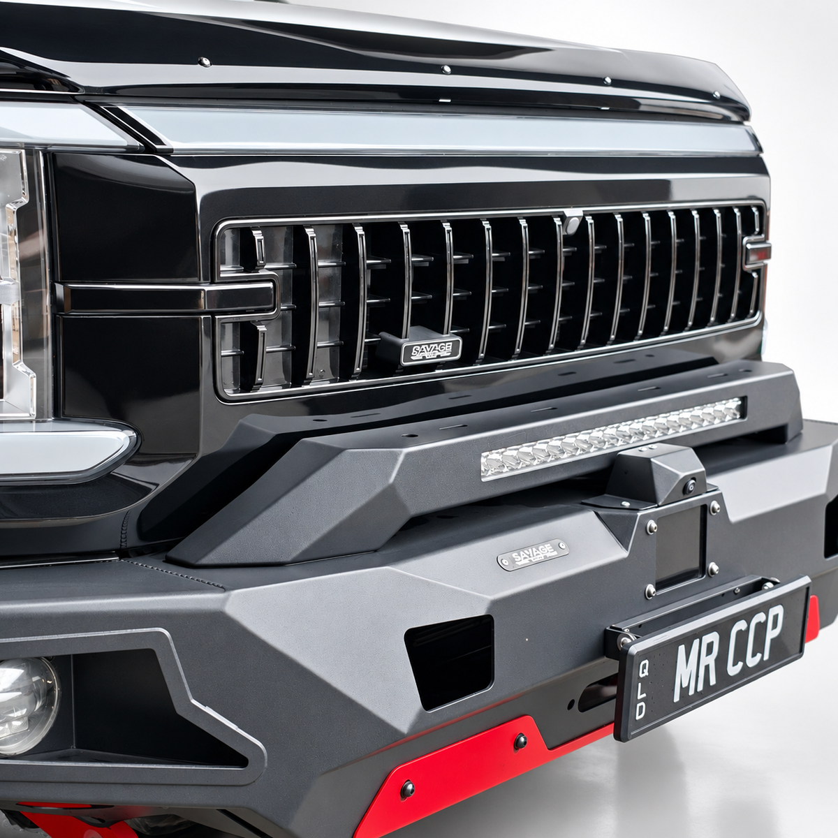BYD SHARK 6 SAVAGE VERTICAL SLAT GRILLE