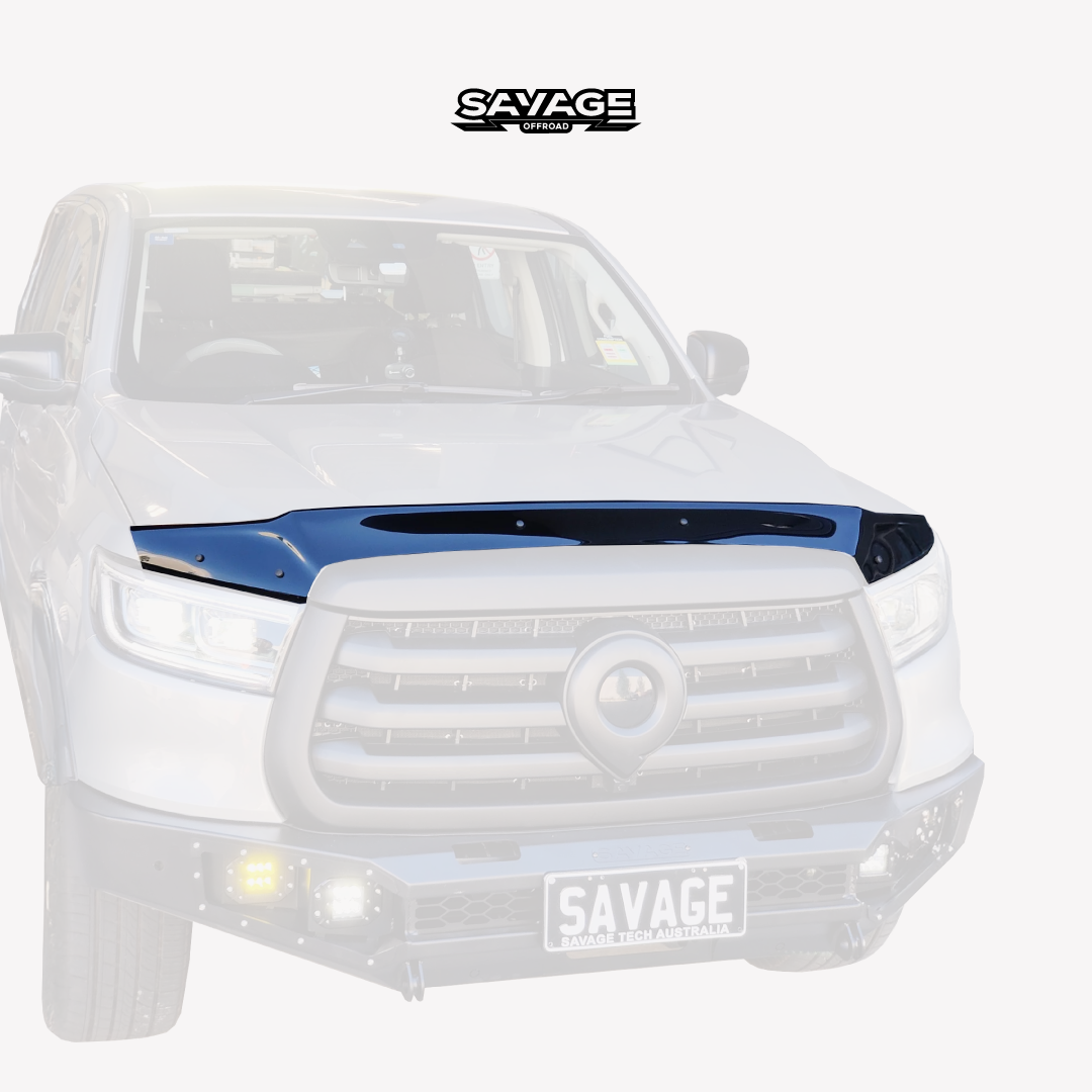 GWM CANNON BONNET PROTECTORS 2020-2024 (Does NOT suit Facelift models)