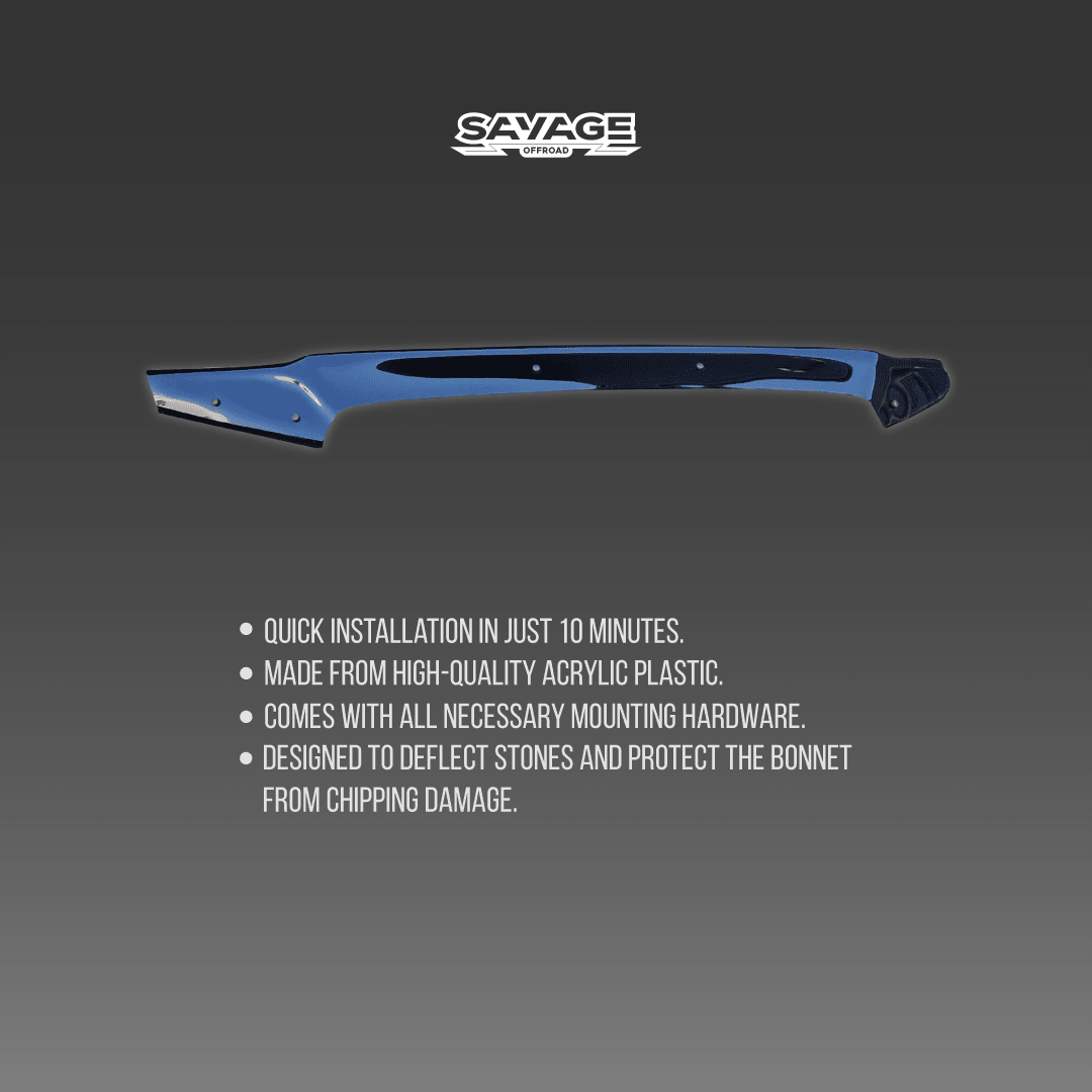 GWM CANNON BONNET PROTECTORS 2020-2024 (Does NOT suit Facelift models) - Savage Tech Australia