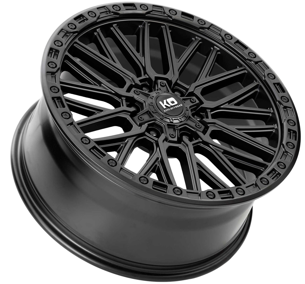 KINGS DECEIT WHEEL SATIN BLACK EACH