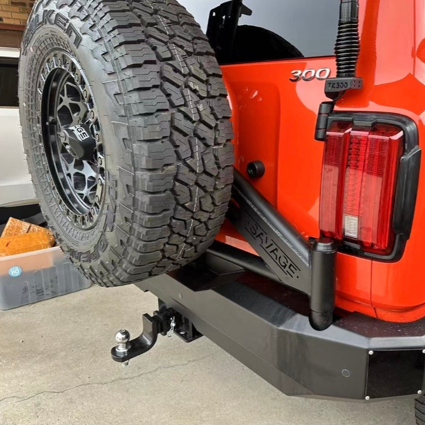 TANK 300 ARMOUR REAR BAR WITH TYRE CARRIER