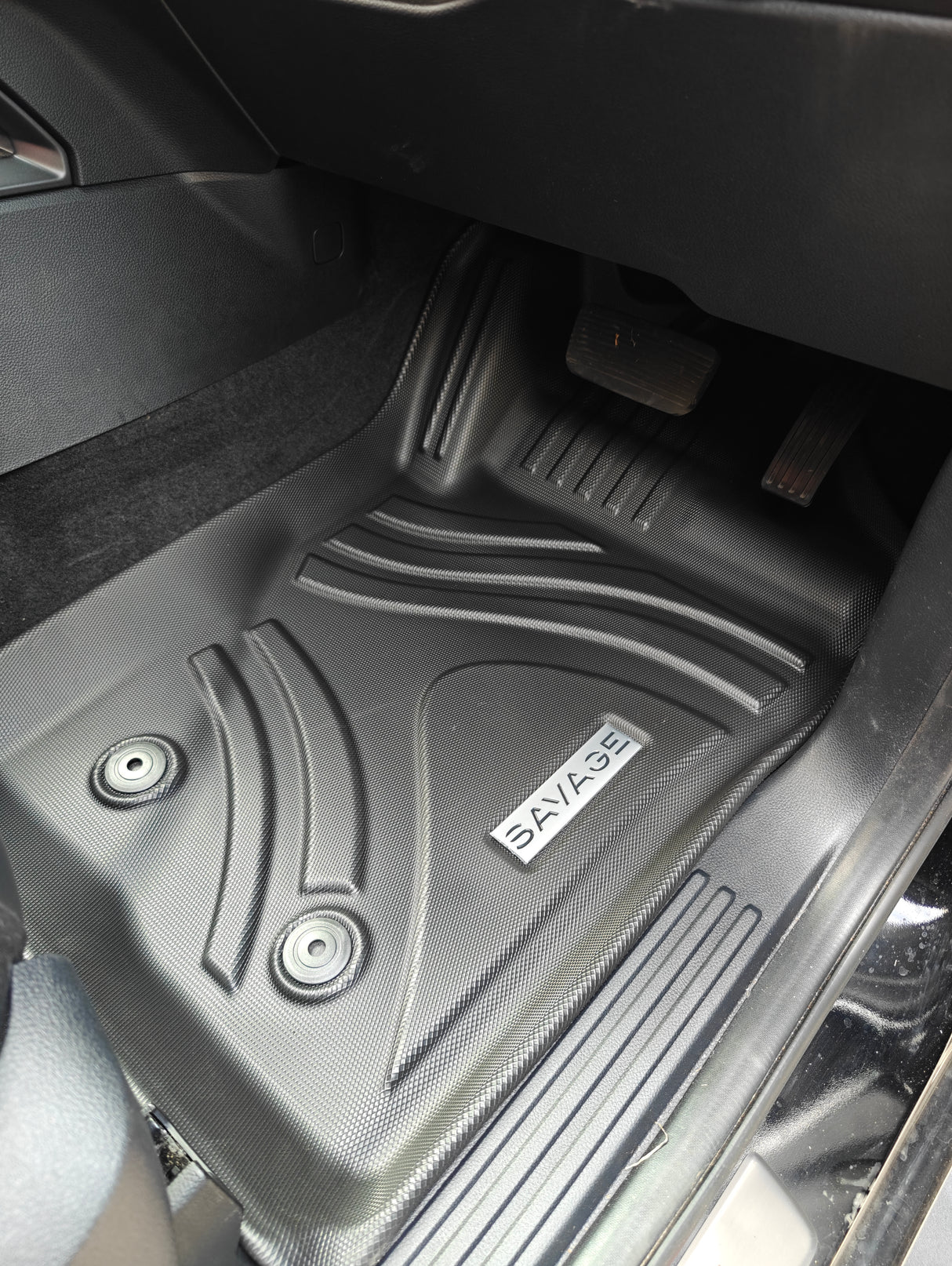 2023+ FORD RANGER NEXT GEN DEEP FLOOR MAT SET 3D MOULDED 3 PIECE