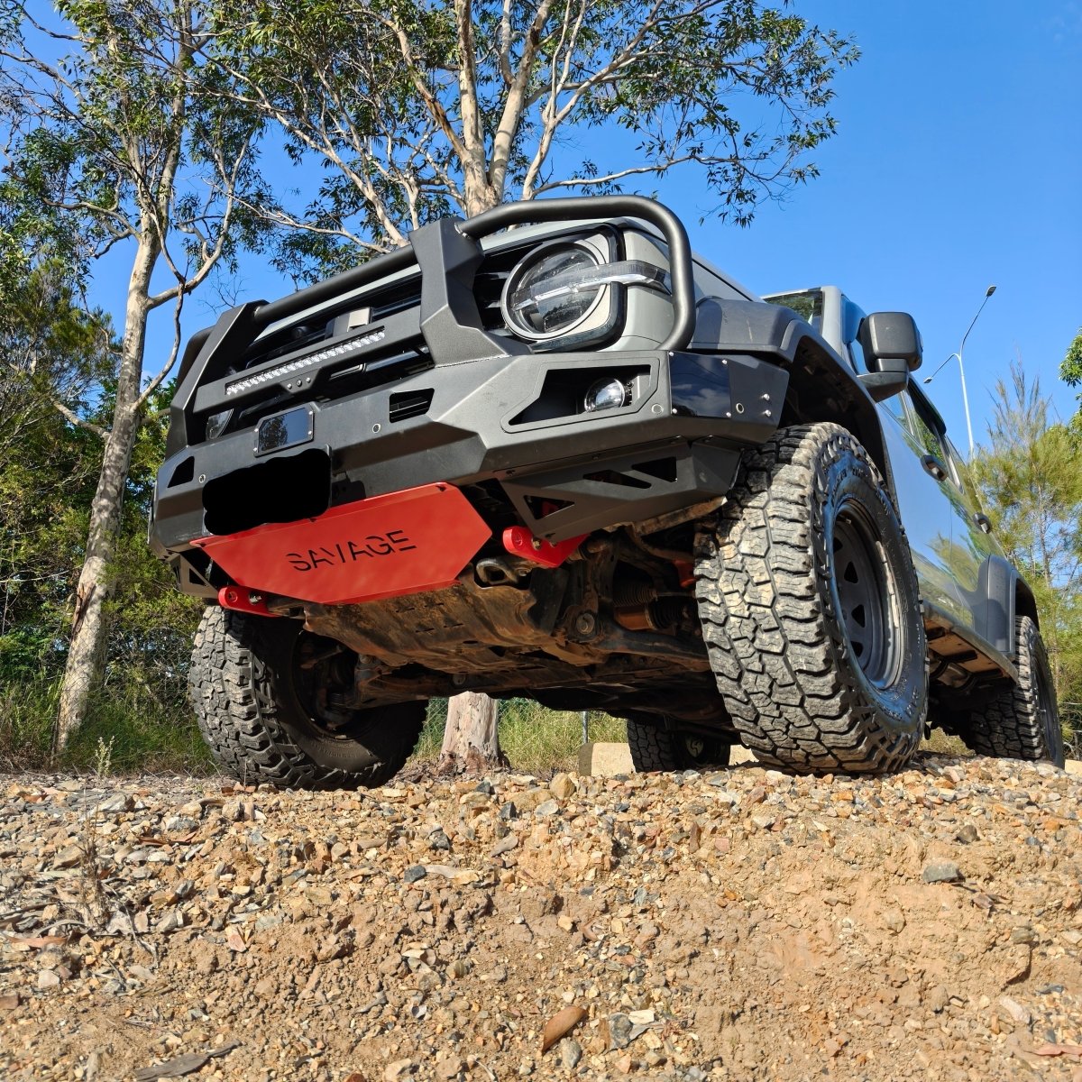 TANK 300 ARMOUR (HOOPED) BULL BAR ALL MODELS - Savage Tech Australia