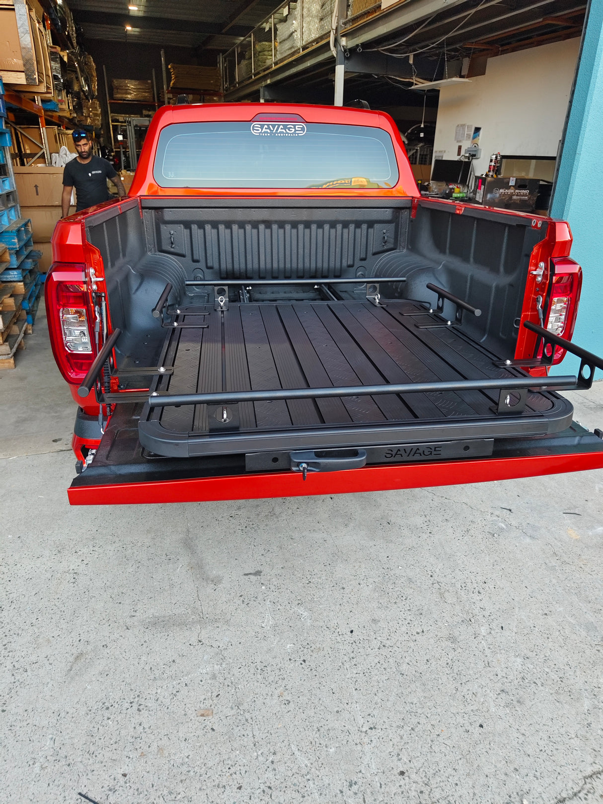 Savage universal floor slide