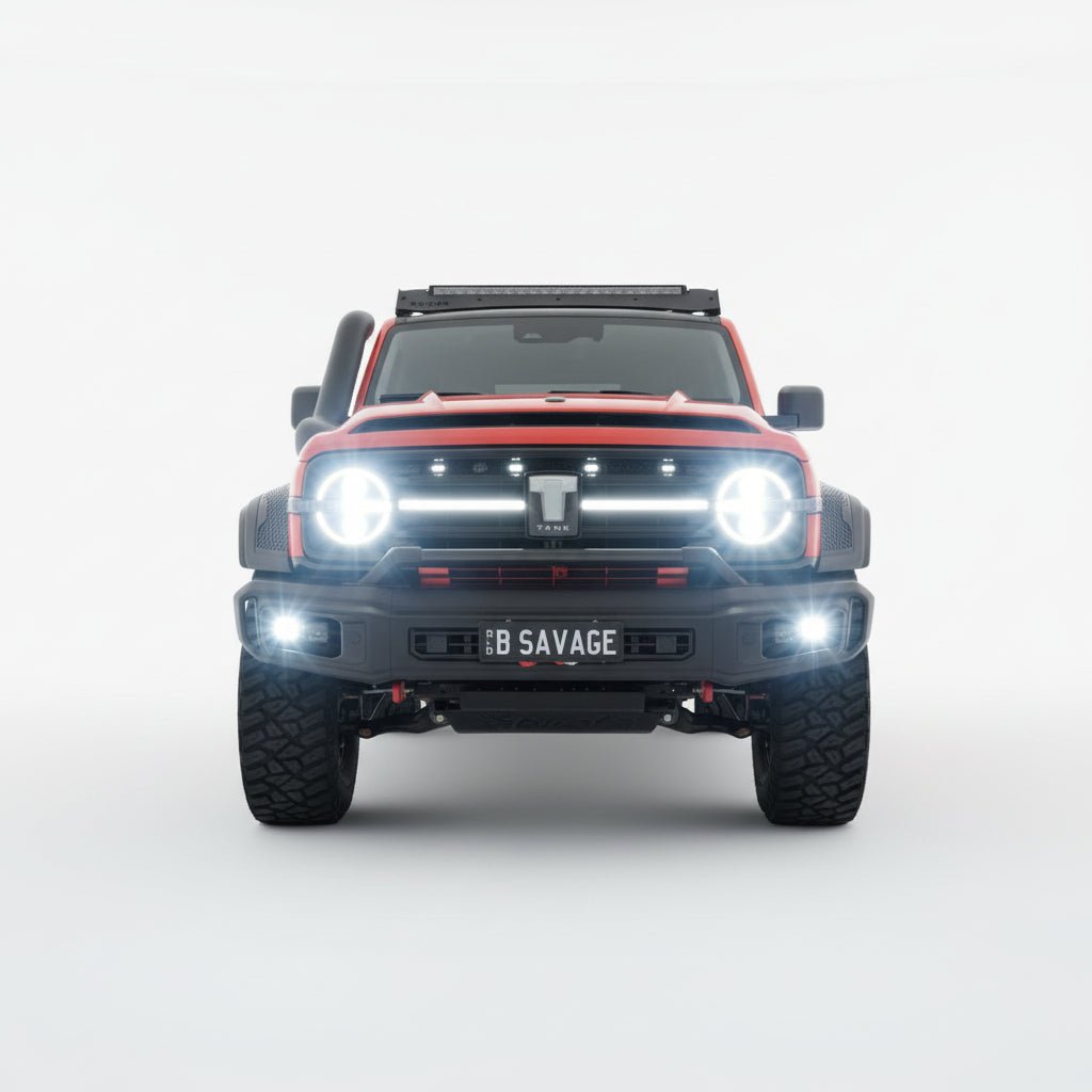 TANK 300 SAVAGE GRILLE 1 - Savage Tech Australia