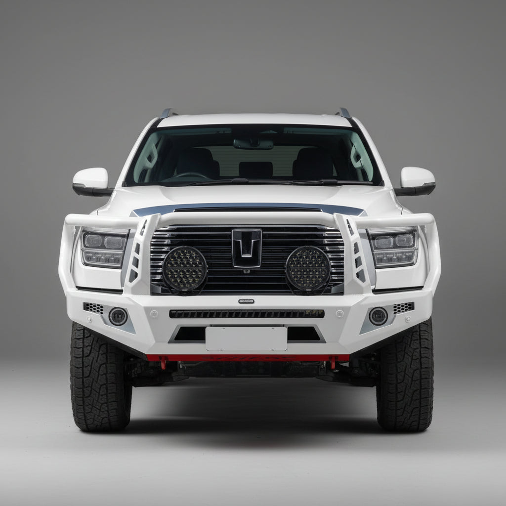GWM TANK 500 ARMOUR FORGED BULLBAR (HOOPED)