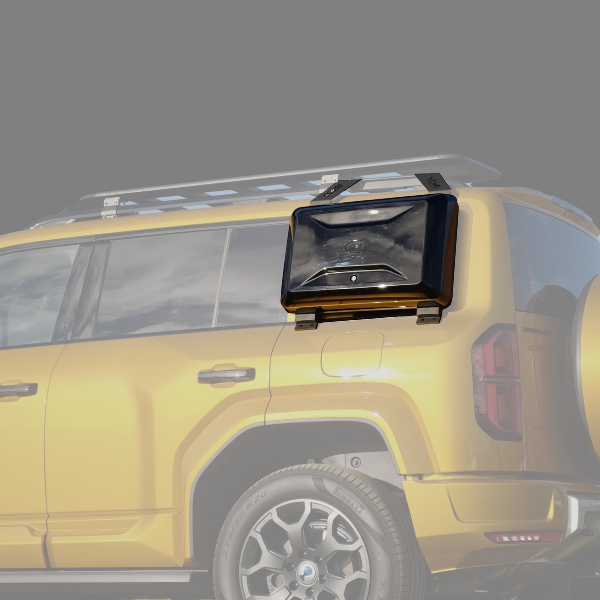 DENZA B5 SAVAGE RAILPRO ROOF PLATFORM with STORAGE BOX