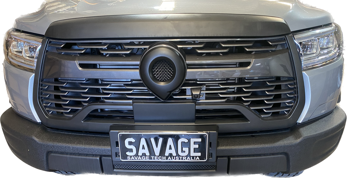 GWM Cannon XSR Front GRILLE Logo Blackout Cover