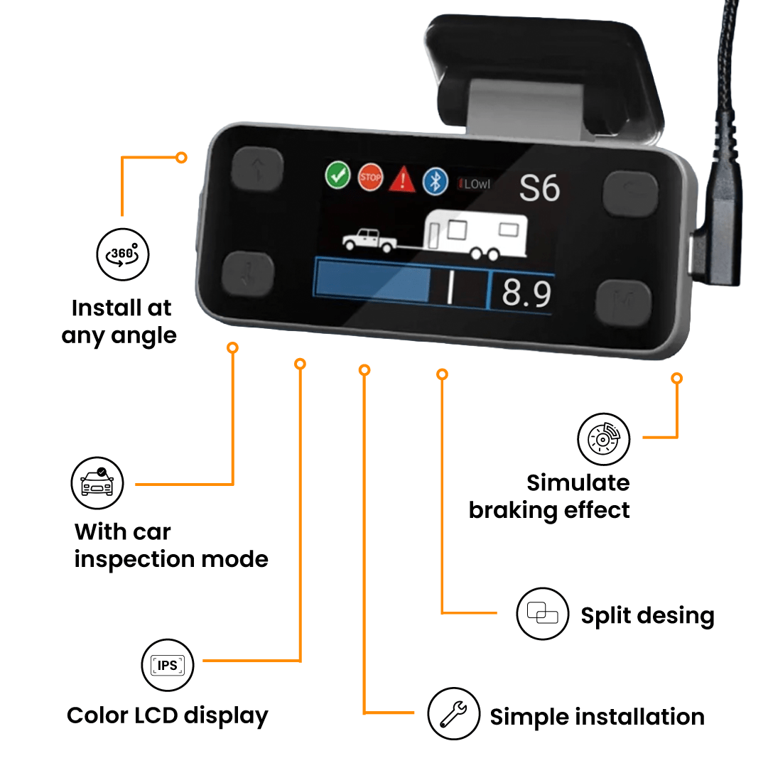 BYD SHARK 6 PREMIUM - TOWRITE BRAKE CONTROLLER BUNDLE (CONTROLLER + HARNESS + INSTALLATION) - Savage Tech Australia