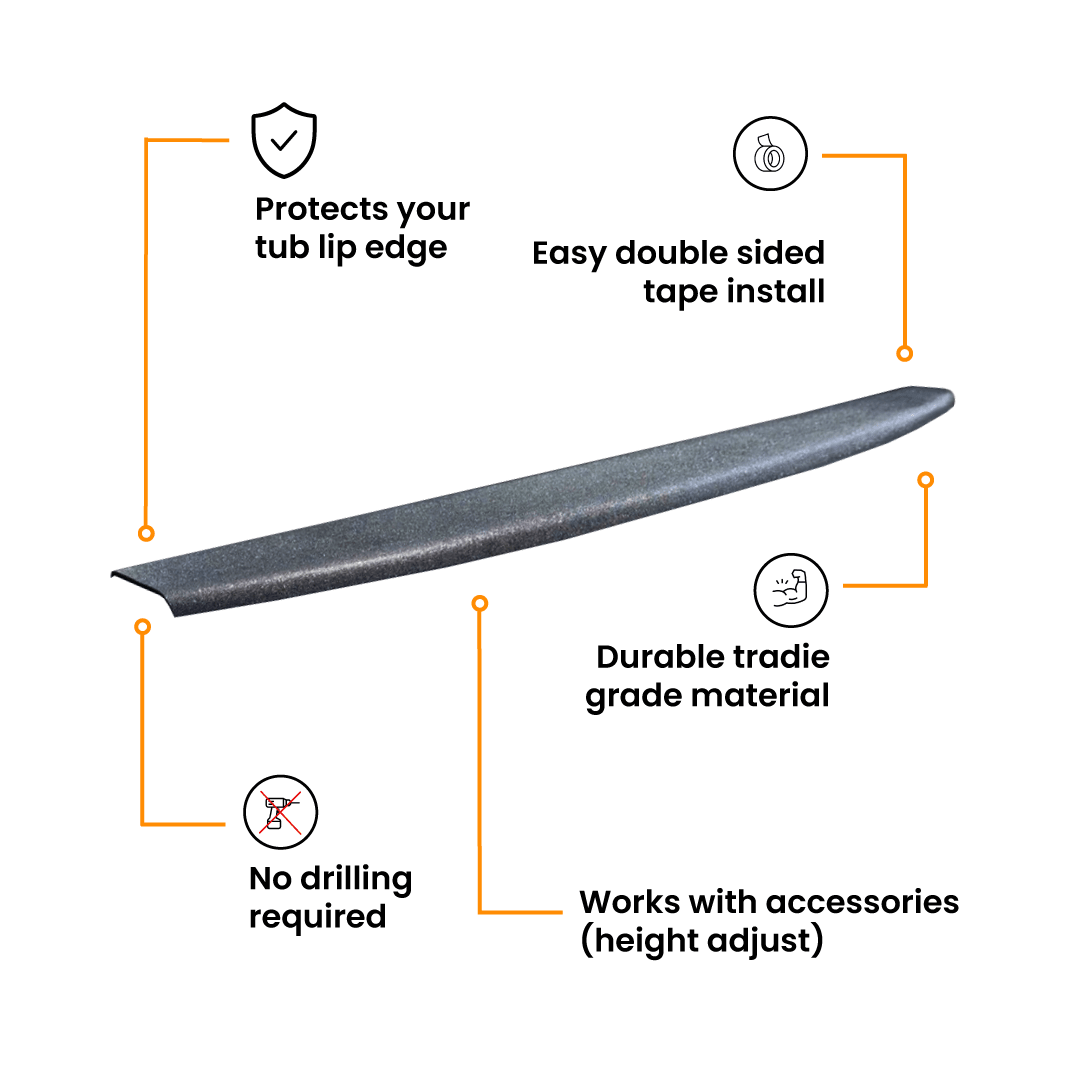 GWM CANNON BASE TUB LIP PROTECTOR - Savage Tech Australia