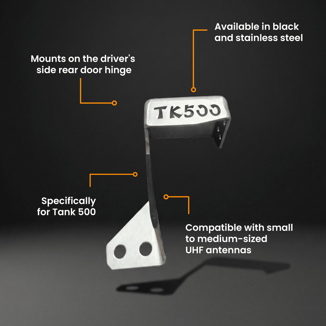 TANK 500 UHF ANTENNA REAR DOOR MOUNT - Savage Tech Australia