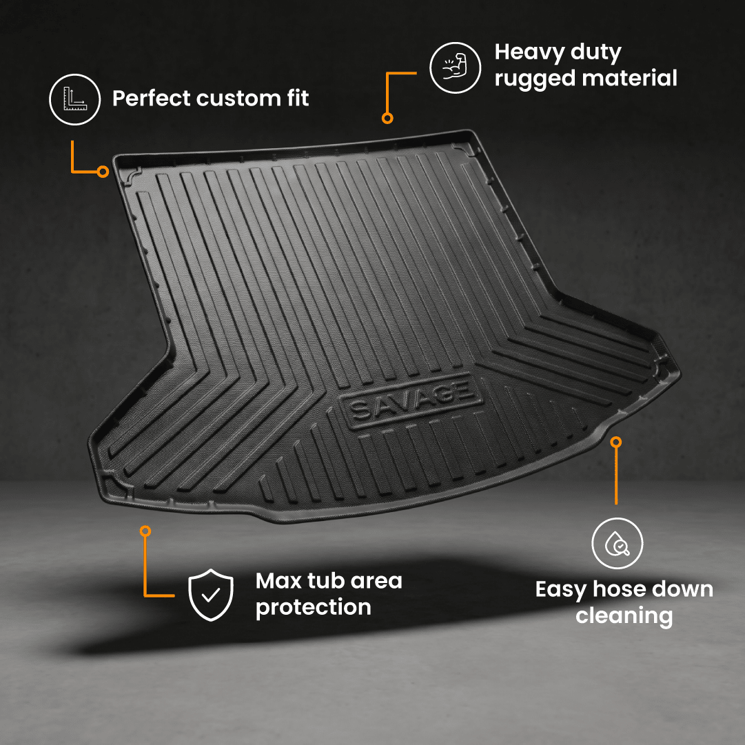 HAVAL H6 & H6 GT BOOT 3D MOULDED MAT - Savage Tech Australia