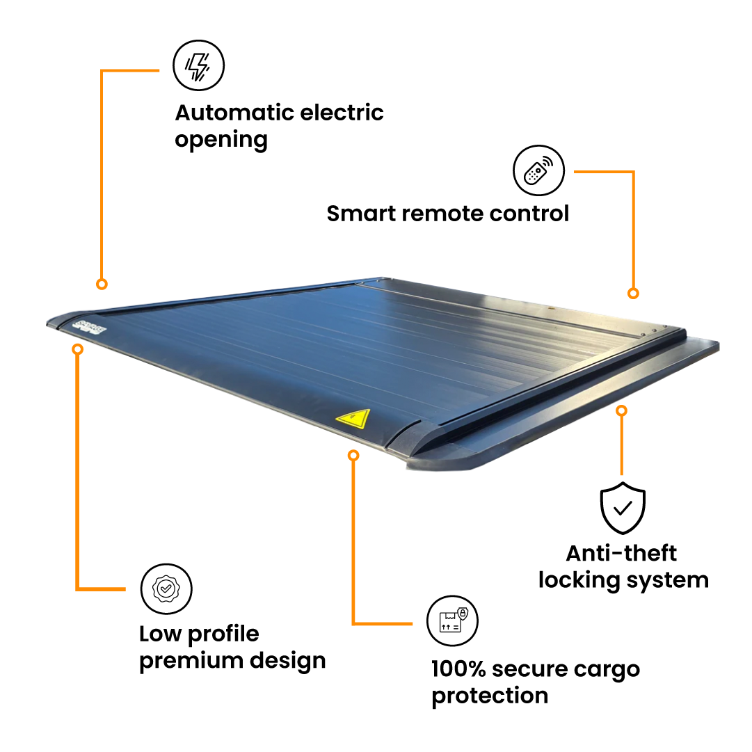 BYD SHARK 6 ELECTRIC CARGOGUARD V3 PRO ROLLER SHUTTER