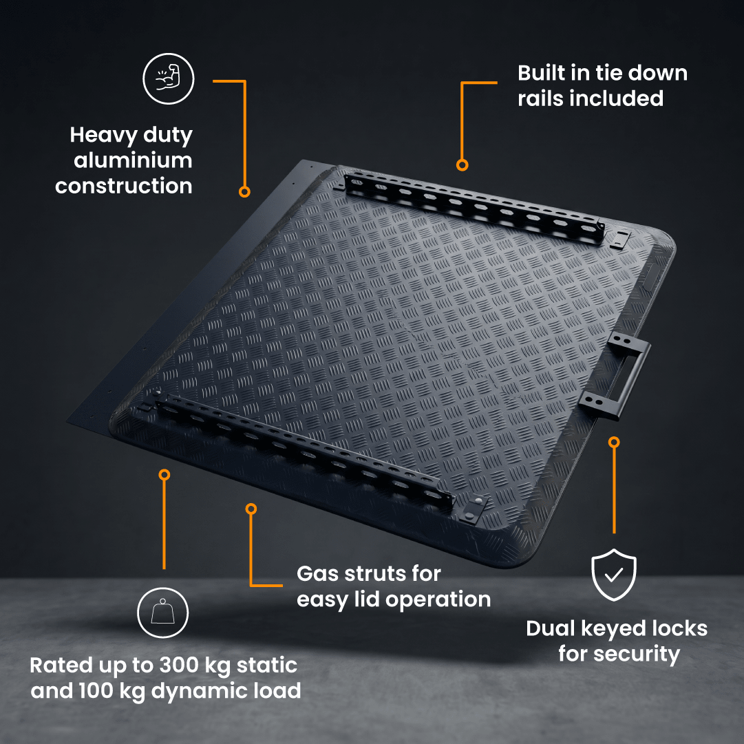 SAVAGE HARD CARRY-LOAD LID BYD SHARK 6 - Savage Tech Australia