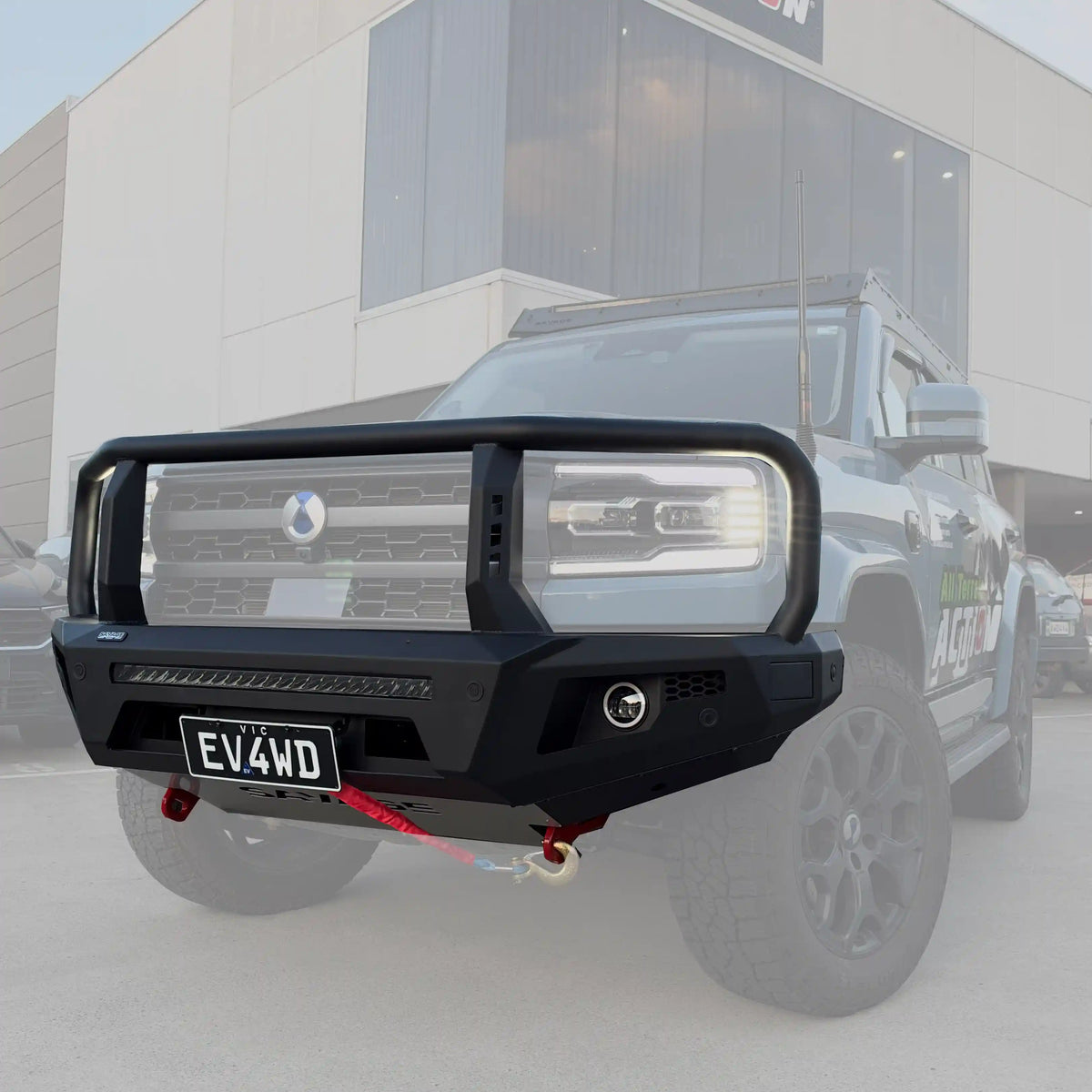 DENZA B5 SAVAGE ALUMINIUM BULL BAR - Savagetech.com.au