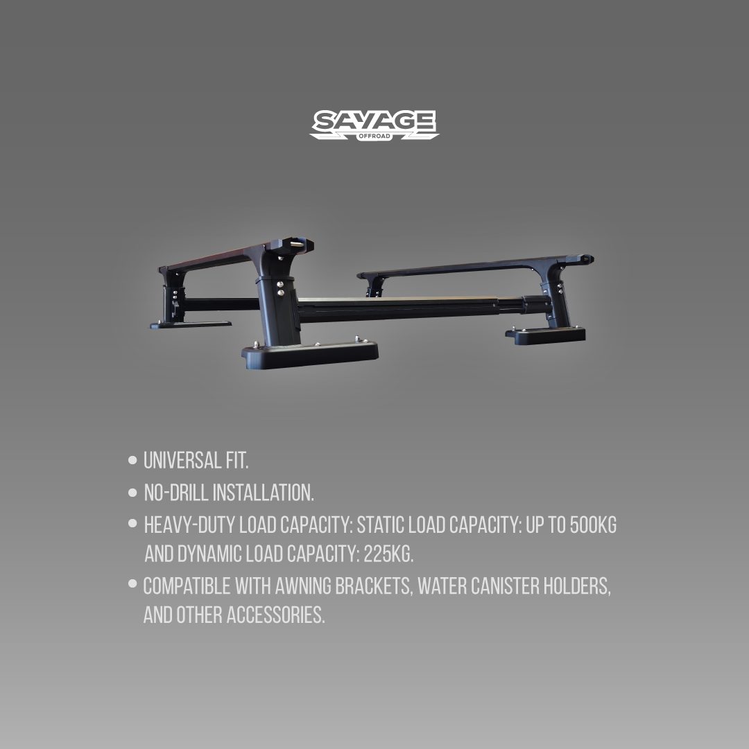 SAVAGE PREMIUM UNIVERSAL HALF-HEIGHT TUB RACK
