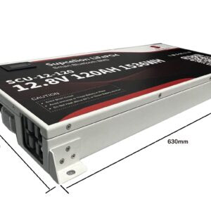 SUPCELION 12.8V LiFeP04 120Ah SLIMLINE LITHIUM BATTERY