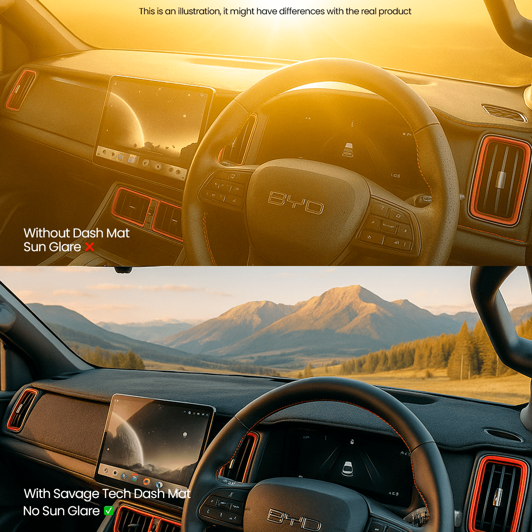 BYD SHARK 6 DASHMAT BLACK - Savage Tech Australia