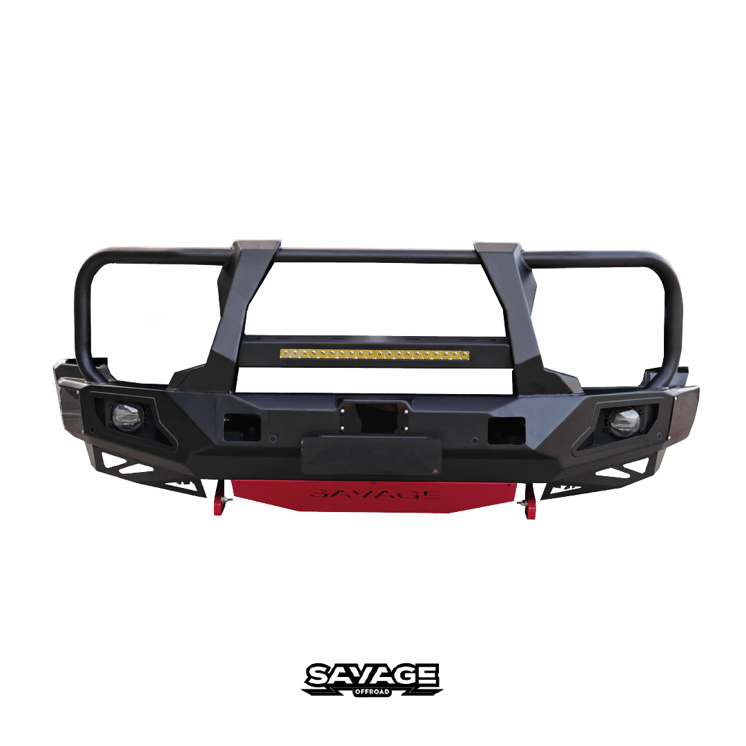 TANK 300 ARMOUR (HOOPED) BULL BAR ALL MODELS - Savage Tech Australia