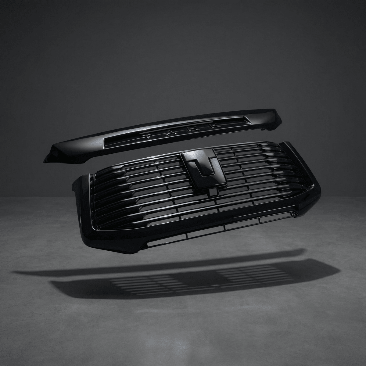 GWM TANK 500 SOLID GRILLE BLACKOUT PACK - Savage Tech Australia