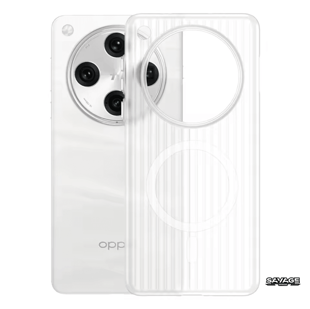 Oppo Find X8 Pro Case - MagSafe Compatible (Clear/Black Matte) - Savage Tech Australia