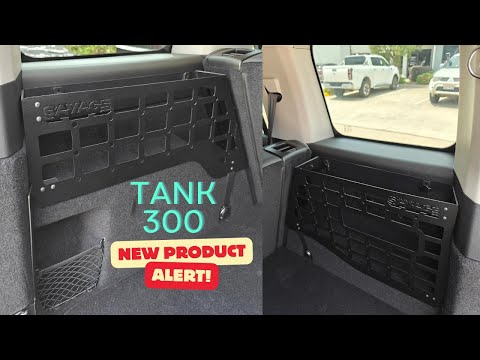 TANK 300 SIDE STORAGE BOOT TRUNK LEFT SIDE ONLY (does not suit PHEV)