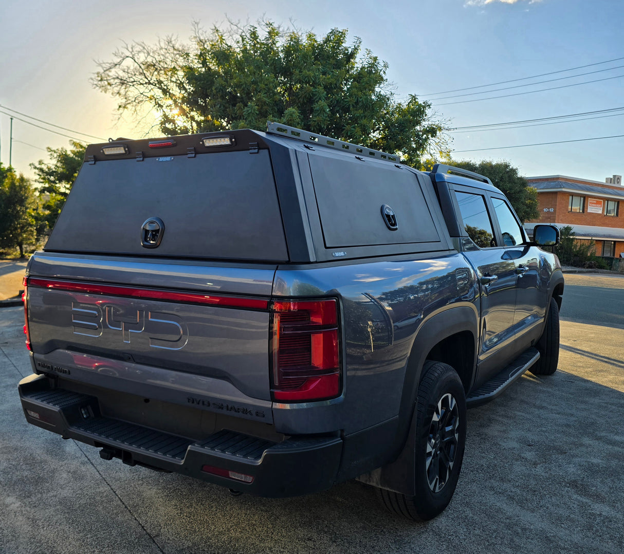 BYD SHARK 6 FLAT PACK ALLOY/ ALUMINIUM CANOPY WITH CENTRAL LOCKING