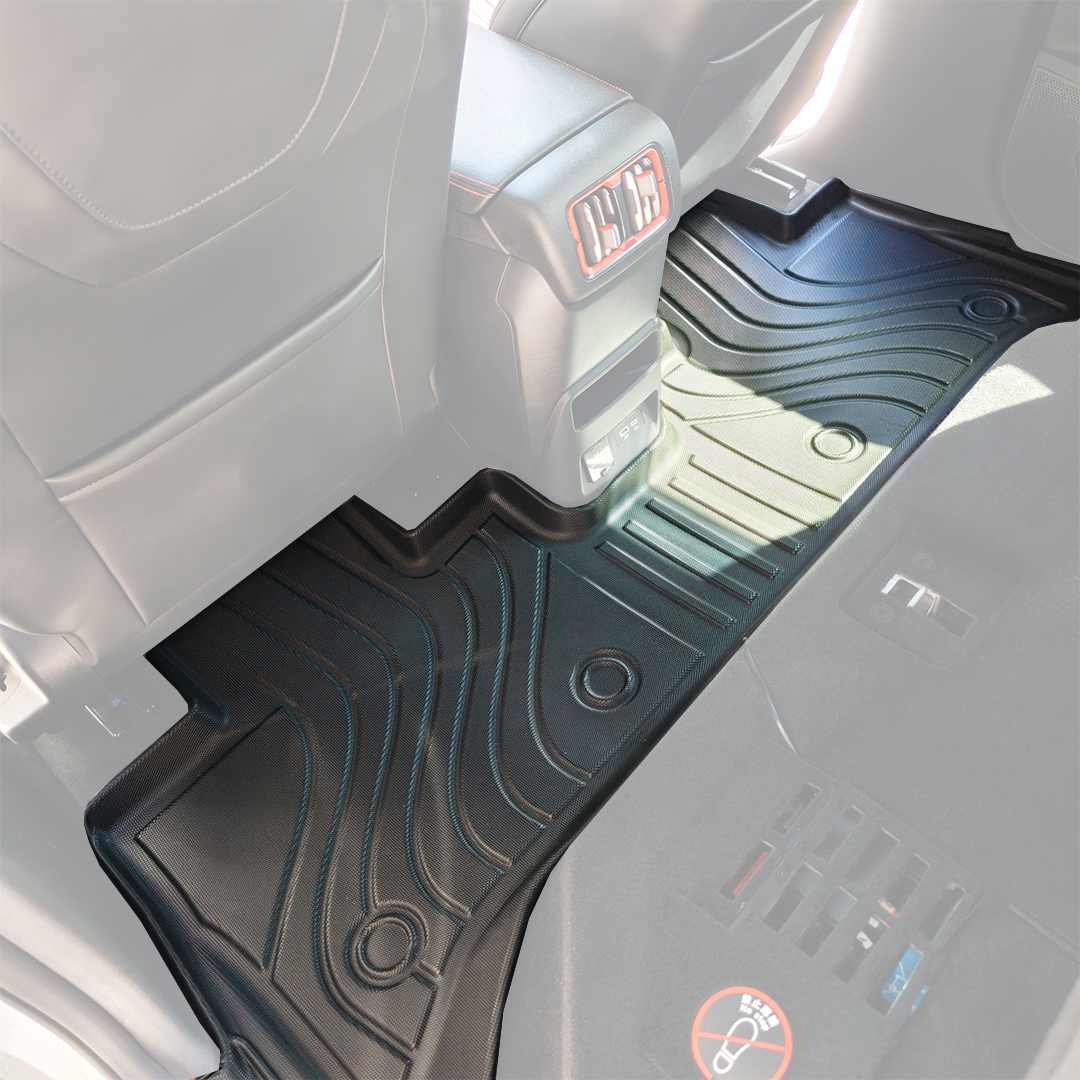 BYD SHARK 6 PREMIUM & PERFORMANCE SAVAGE 3D MOULDED TPE FLOOR MATS & DOOR SILL PROTECTION