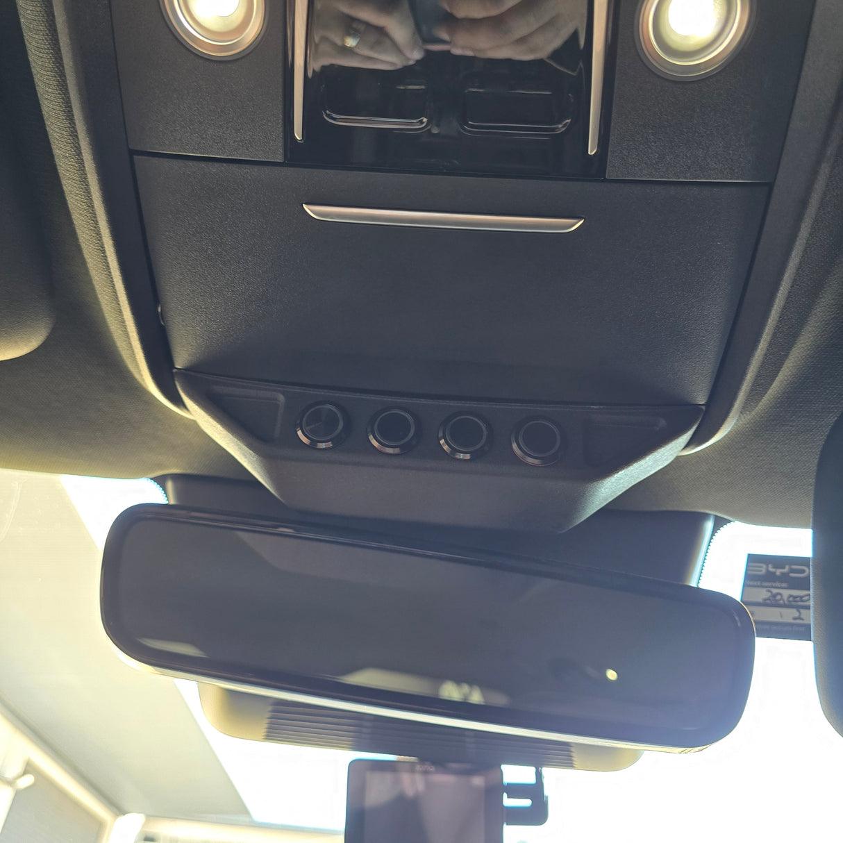 BYD SHARK 6 ROOF CONSOLE SWITCH PANEL