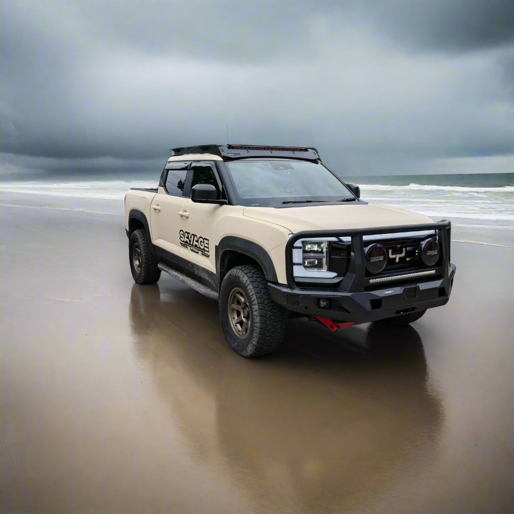 BYD SHARK 6 SAVAGE ATTACK HOOPED BULL BAR