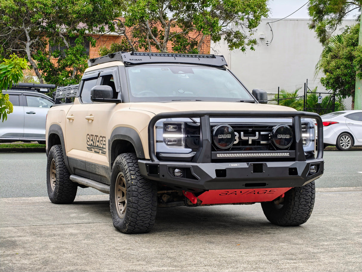 BYD SHARK 6 SAVAGE ATTACK HOOPED BULL BAR