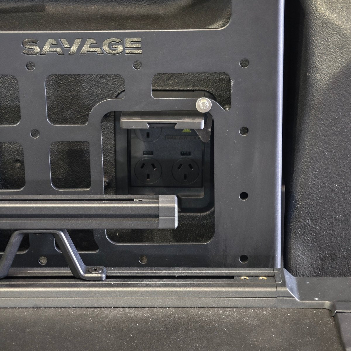 SAVAGE TECH 4MM STEEL MOLLE SIDE STORAGE FOR BYD SHARK 6 - Savage Tech Australia