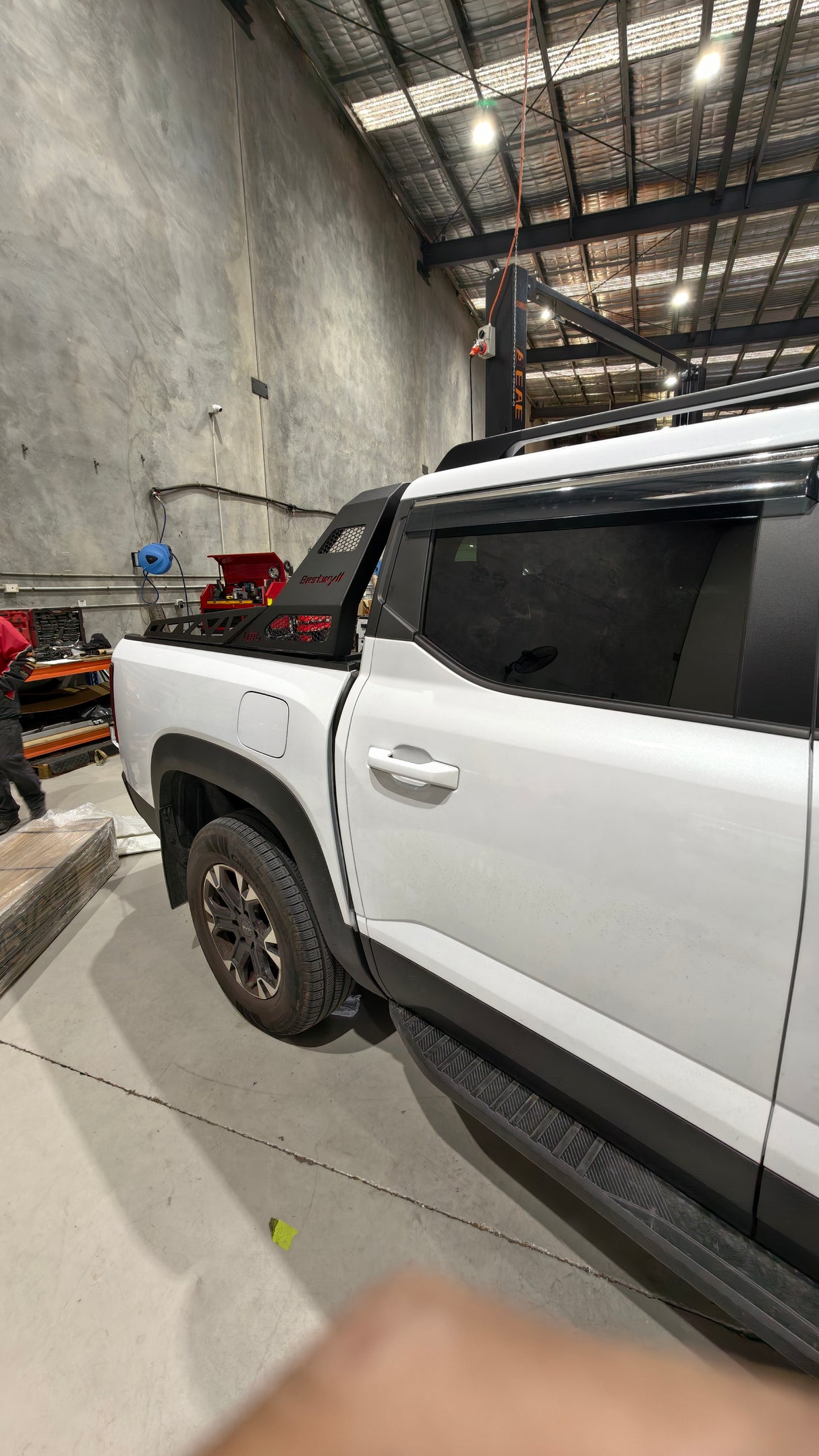 Bestwyll sports bar with lights