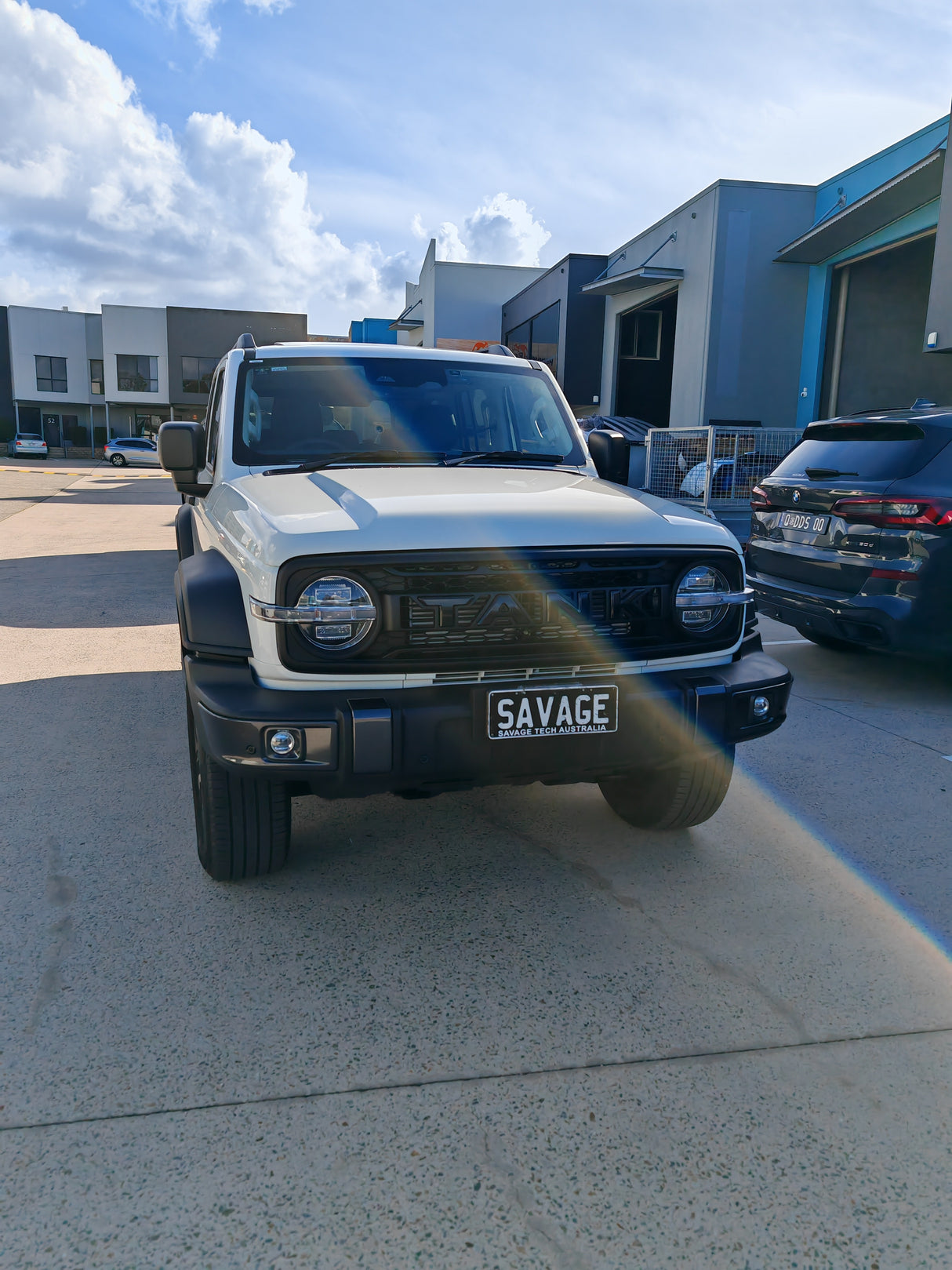 GWM TANK 300 GRILLE with "TANK" logo #2