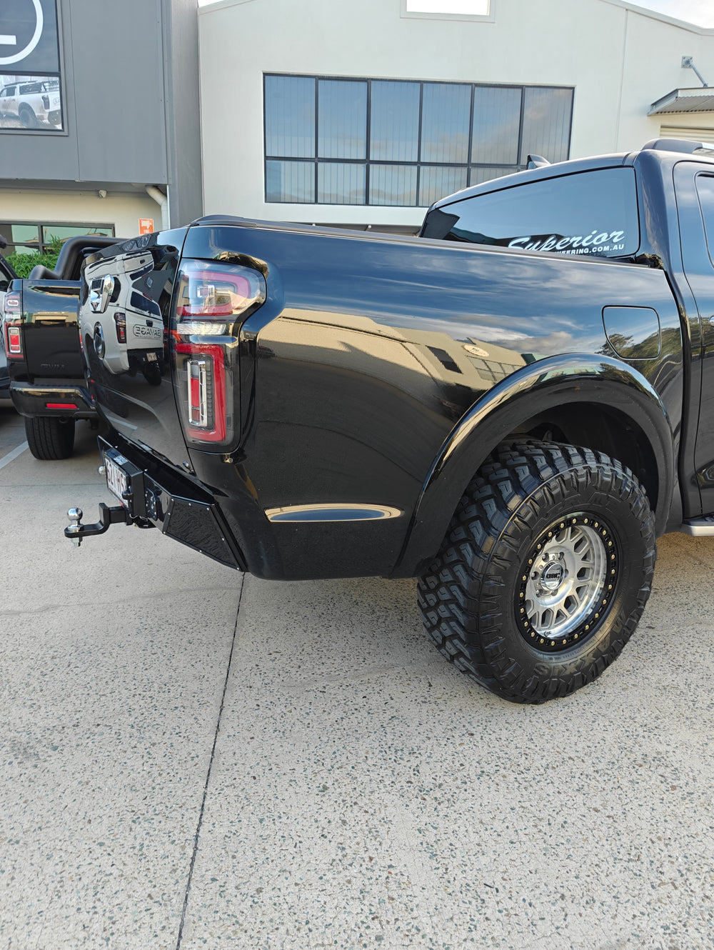 GWM CANNON SAVAGE VERT REAR BAR WITH TOW BAR