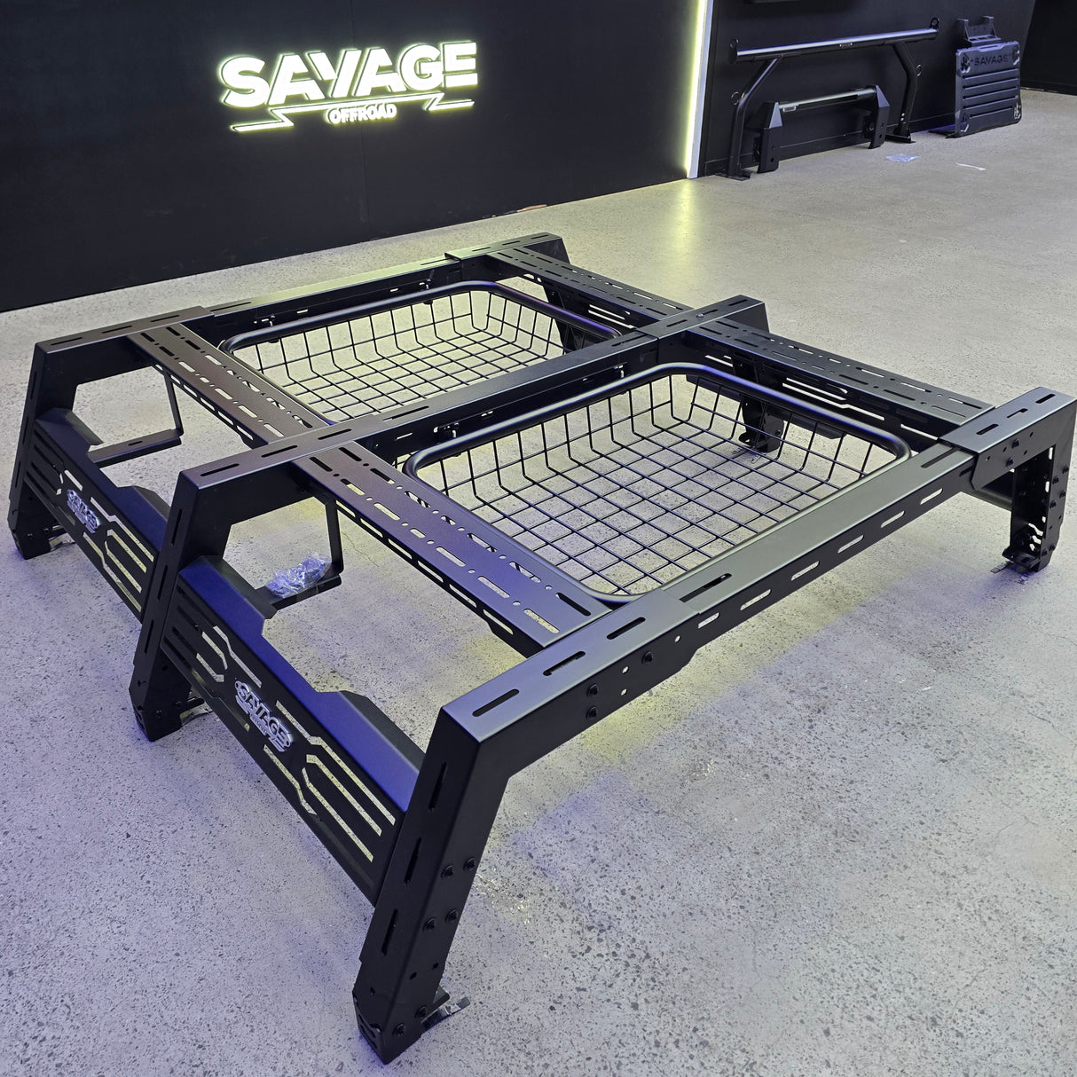 FORTRESS TUB RACK BASKET INSERTS PAIR