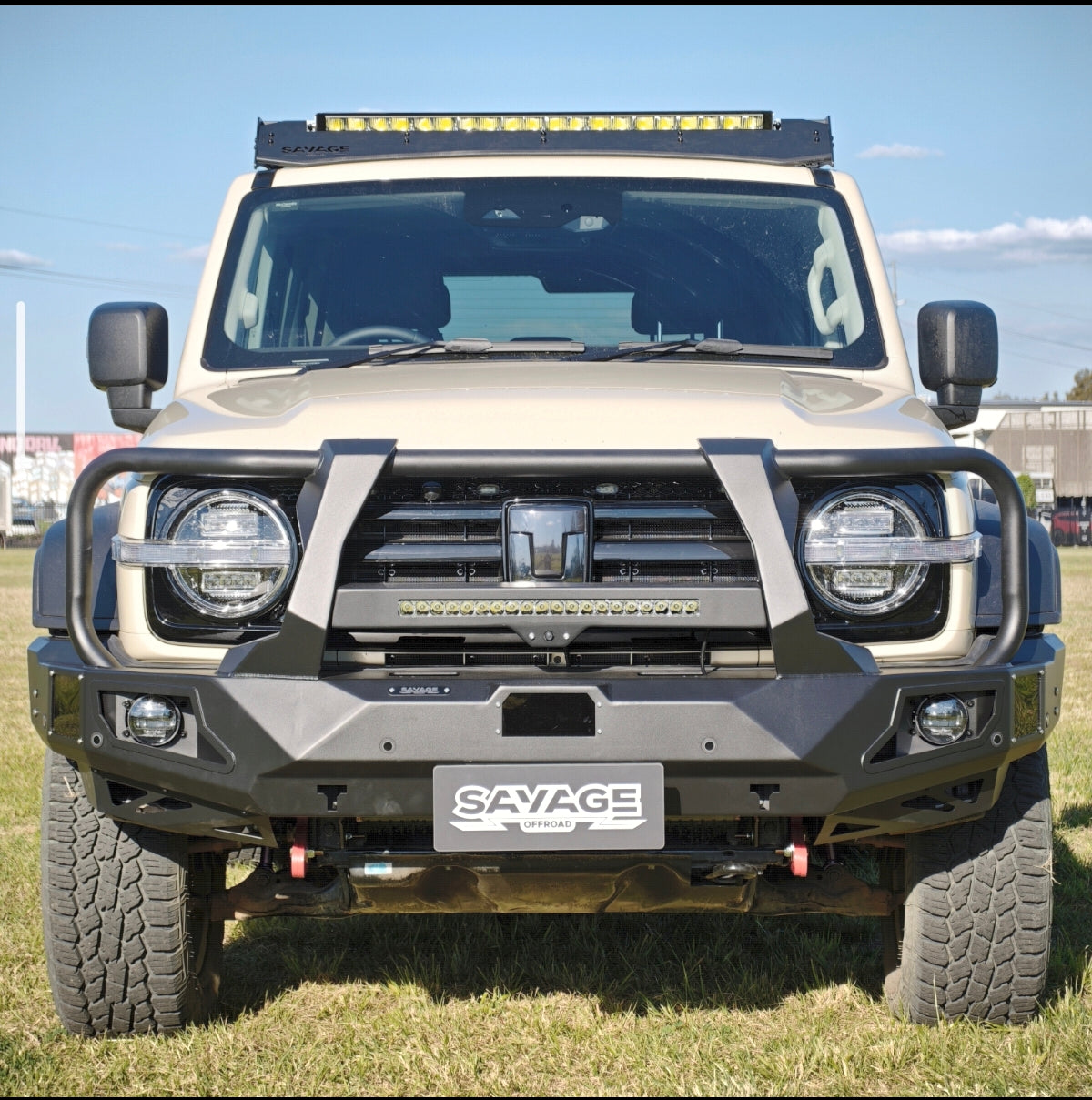 TANK 300 ARMOUR (HOOPED) BULL BAR ALL MODELS